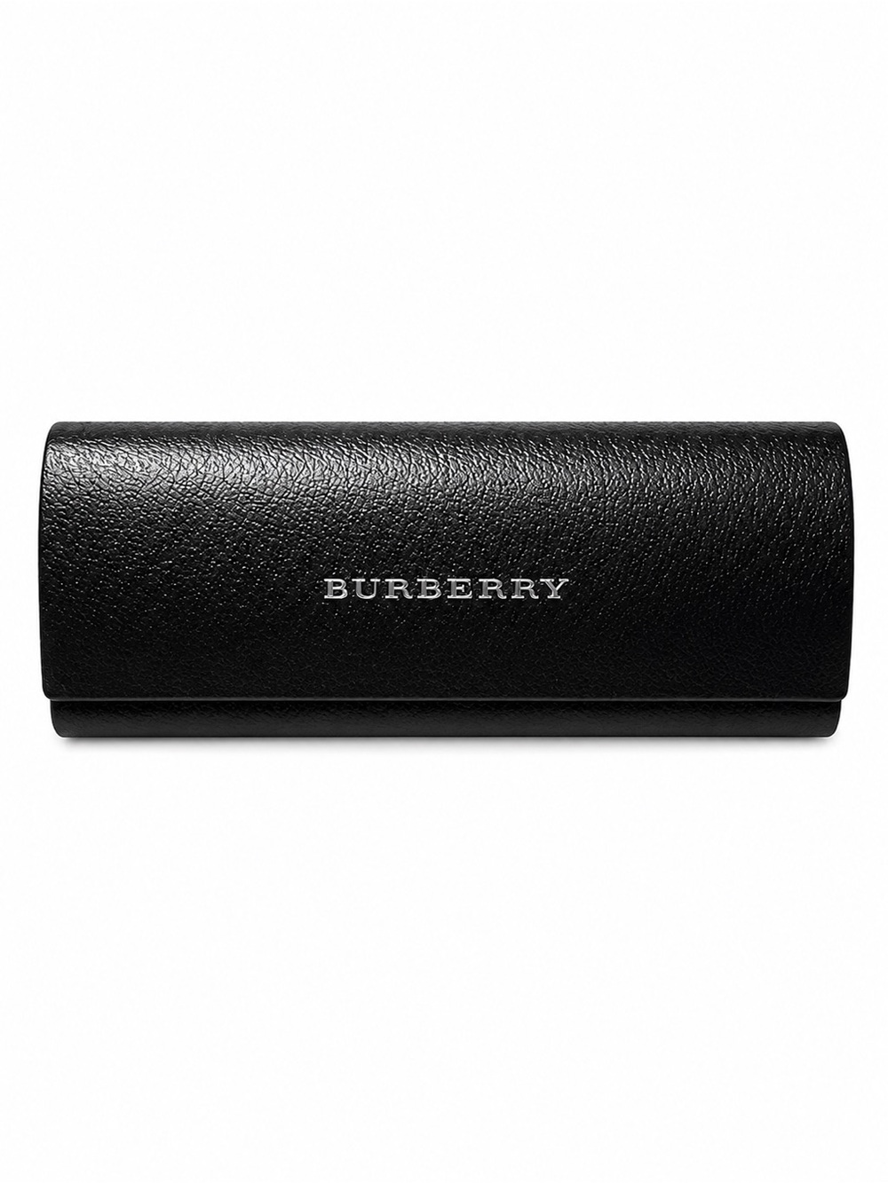 Burberry Black Pebbled Leather Eyewear Case EUC